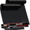 2 Pack Large Teflon Oven Liners 17x25 Nonstick BPA Free